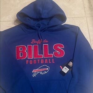 Buffalo Bills Blue and Red Hoodie
